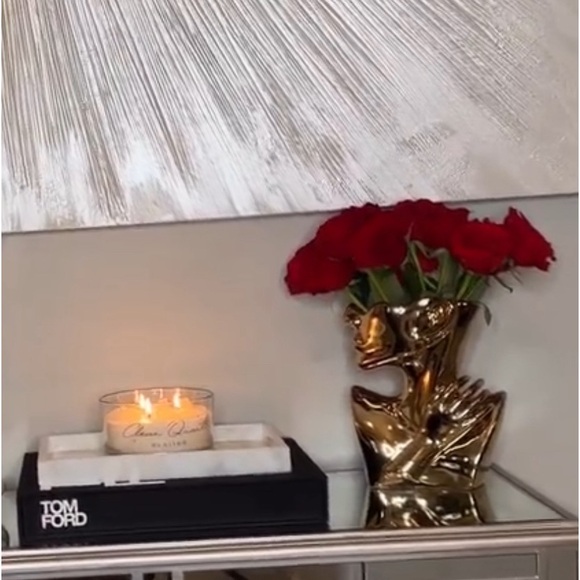 Ceramics Statue Flower Vase Face Pots Head Shape design - Picture 2 of 5